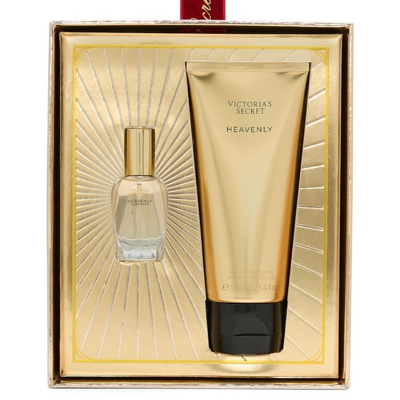 Victoria's Secret Other - Victoria's Secret Heavenly Body Care Set - Gold and Black NIB🖤💛